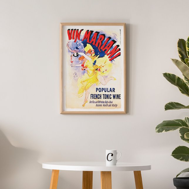 "Mariani Wine" Vintage French Art-deco Ad. Poster (Creator Uploaded)