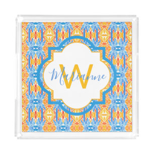 Marianne Mosaic Acrylic Tray