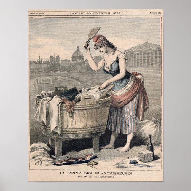 Marianne the Queen of the Washerwomen Poster (Front)