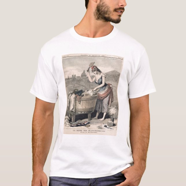Marianne the Queen of the Washerwomen T-Shirt (Front)