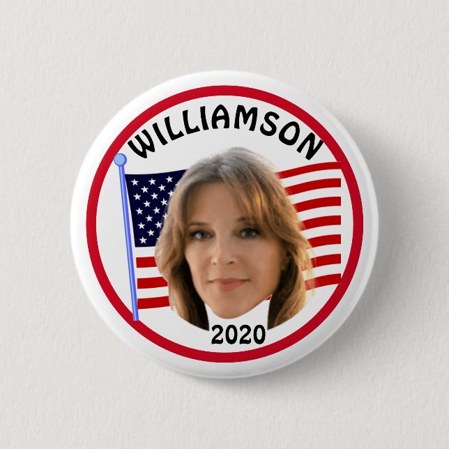 Marianne Williamson 2020 Button (Front)