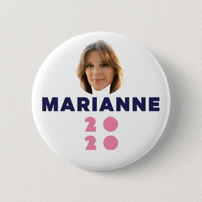 Marianne Williamson 2020 Button (Front)
