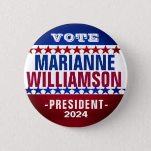 Marianne Williamson 2024 Campaign Button