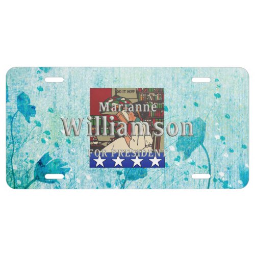 Marianne Williamson 2024 License Plate