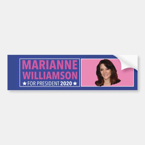 Marianne Williamson for President 2020 Bumper Sticker