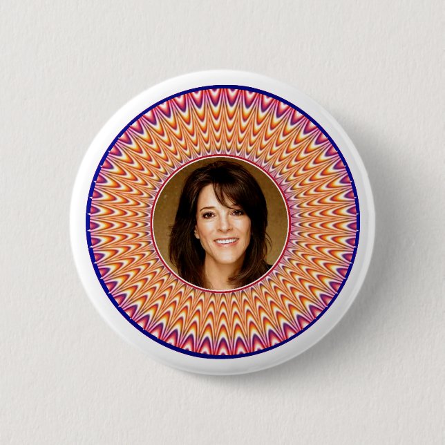Marianne Williamson for President 2020 Button (Front)