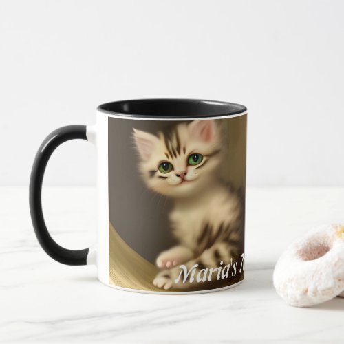Marias Morning Coffee Personalized Customizable Mug