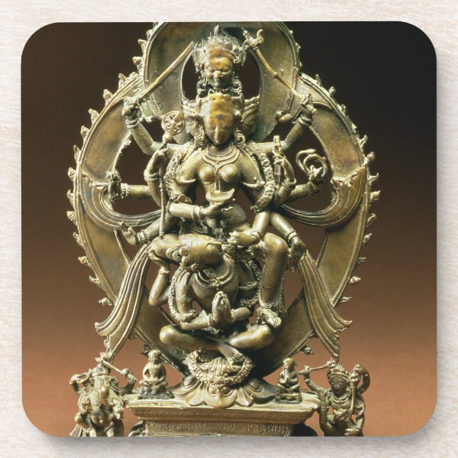 Marichi, the ray of Dawn, Pala period, Eastern Ind Drink Coaster (Front)