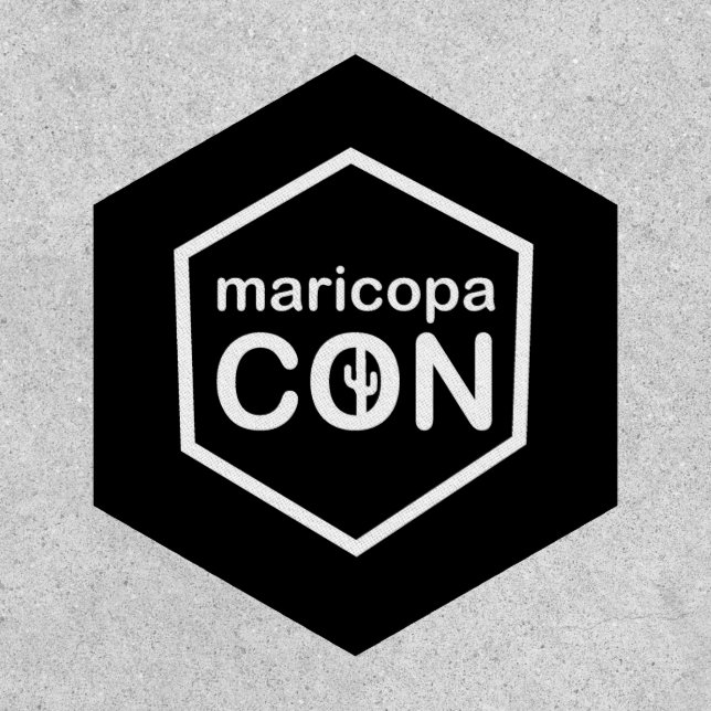MaricopaCon hexagon patch  (Front)