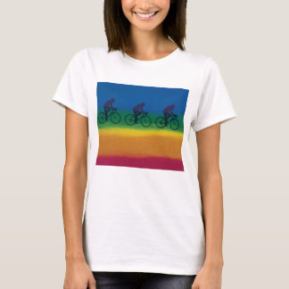 Maridee Bonadea bicycle pride design t-shirt