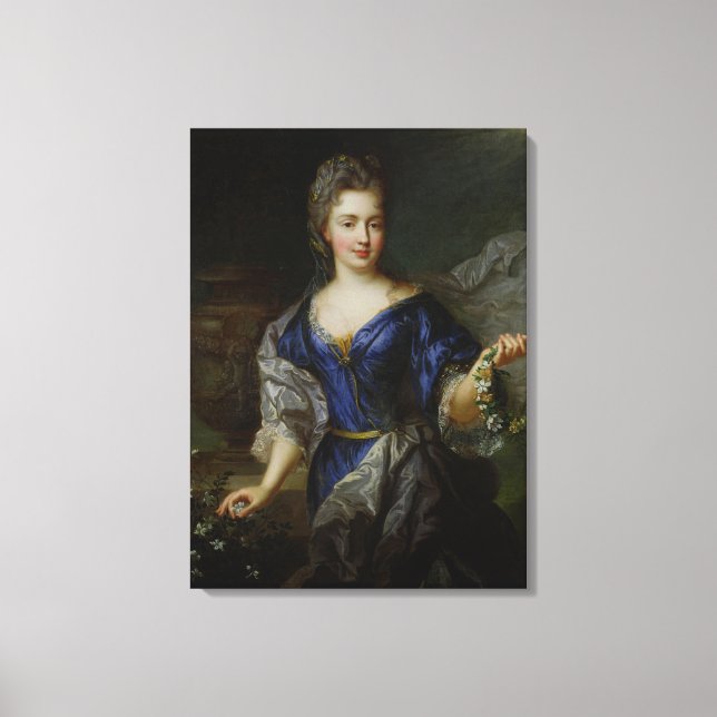 Marie-Anne de Bourbon  Princess of Conti Canvas Print (Front)