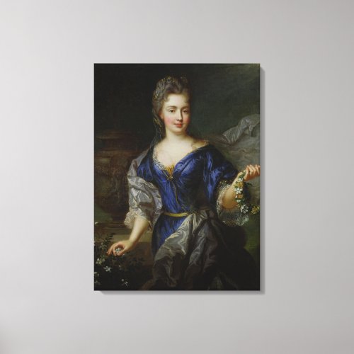 Marie_Anne de Bourbon  Princess of Conti Canvas Print