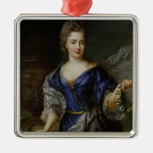 Marie_Anne de Bourbon  Princess of Conti Metal Ornament