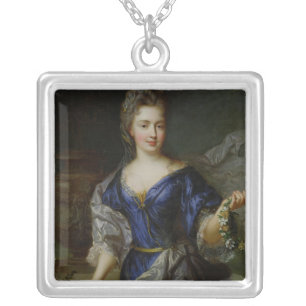 Marie-Anne de Bourbon Princess of Conti Silver Plated Necklace