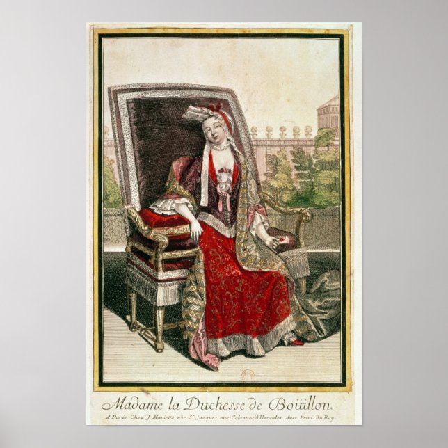 Marie-Anne Mancini  Duchess of Bouillon Poster (Front)