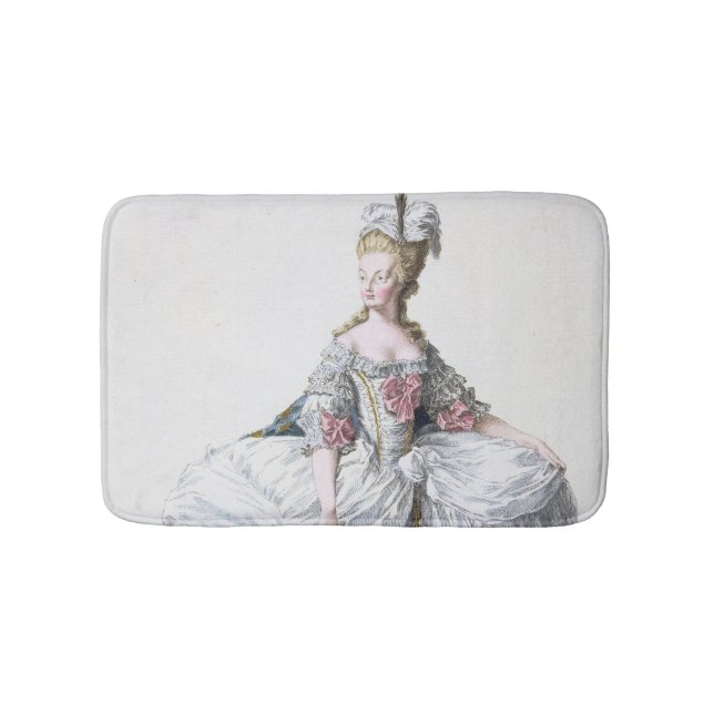 Marie Antoinette (1752-93) from 'Receuil des Estam Bathroom Mat (Front)