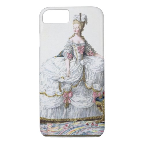 Marie Antoinette 1752_93 from Receuil des Estam iPhone 87 Case