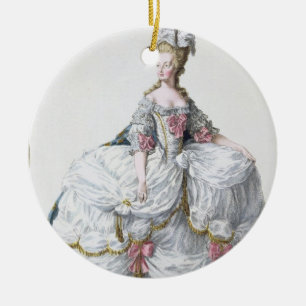 Marie Antoinette (1752-93) from 'Receuil des Estam Ceramic Ornament