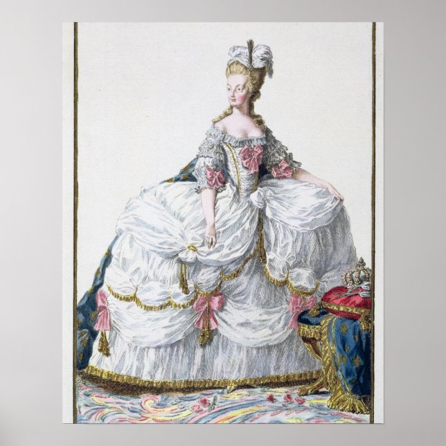 Marie Antoinette (1752-93) from 'Receuil des Estam Poster (Front)