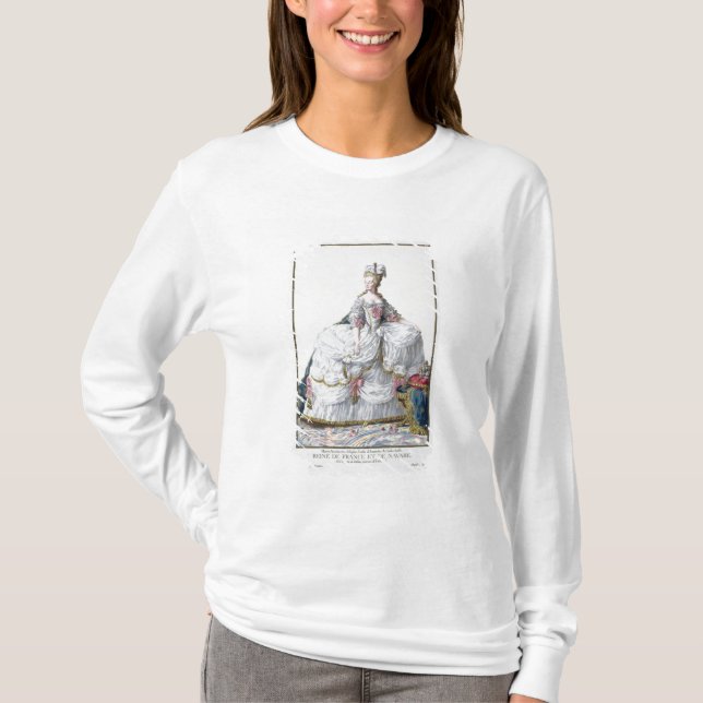 Marie Antoinette (1752-93) from 'Receuil des Estam T-Shirt (Front)