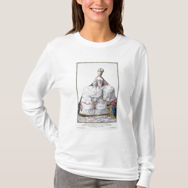Marie Antoinette (1752-93) from 'Receuil des Estam T-Shirt (Front)
