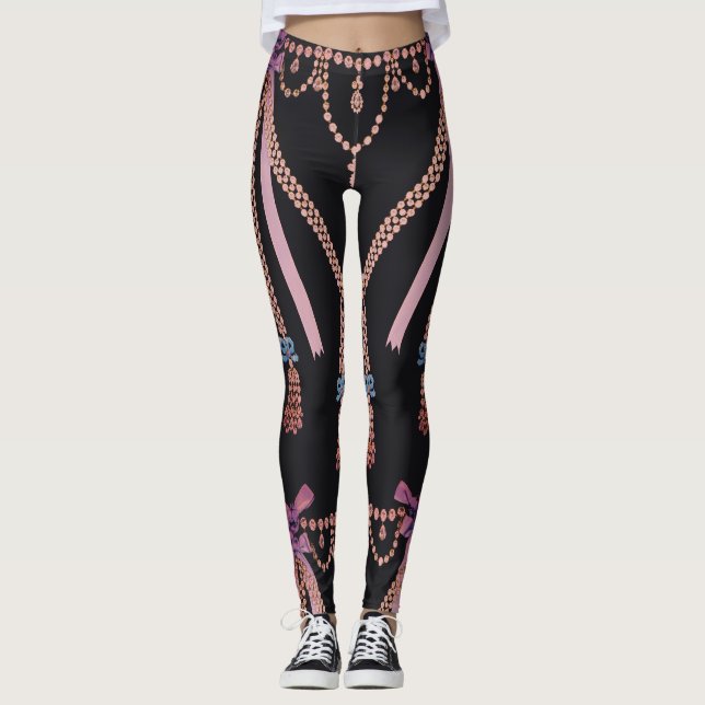Marie Antoinette Affair Diamond Necklace - Collier Leggings (Front)