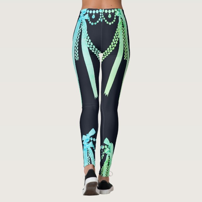 Marie Antoinette Affair Diamond Necklace - Collier Leggings (Back)