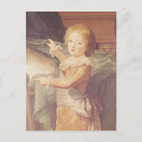 Marie_Antoinette and her Children Postcard