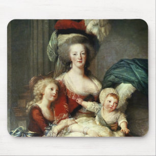 Marie-Antoinette  and her Four Children, 1787 Mouse Pad