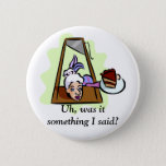 Marie Antoinette At The Guillotine Button at Zazzle