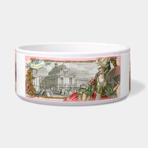 Marie Antoinette at Versailles Custom Pet Bowl