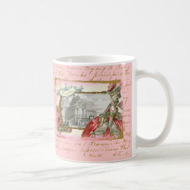 Marie Antoinette at  Versailles Mug (Right)