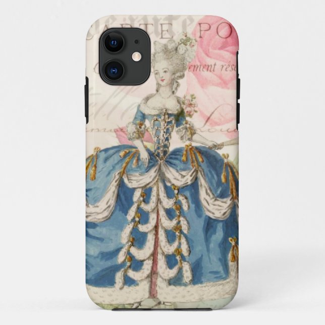 Marie Antoinette Barely There iPhone 5/5S Case (Back)