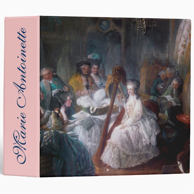 Marie Antoinette ~ Binder Memories (Front/Spine)
