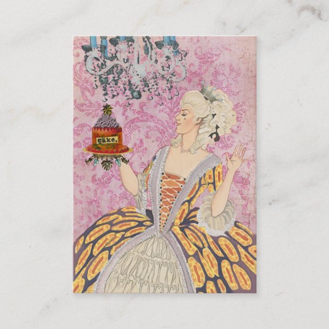 Marie Antoinette ~ Business Card (Front)