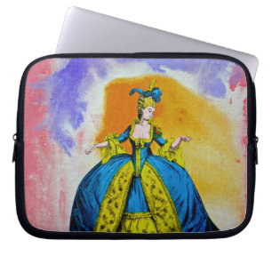 Marie Antoinette by Michael Moffa Laptop Sleeve