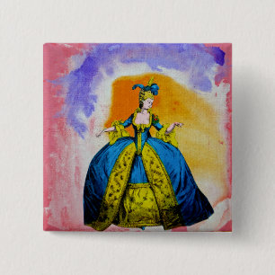 Marie Antoinette by Michael Moffa Pinback Button