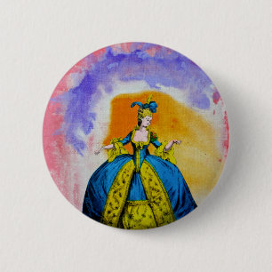 Marie Antoinette by Michael Moffa Pinback Button