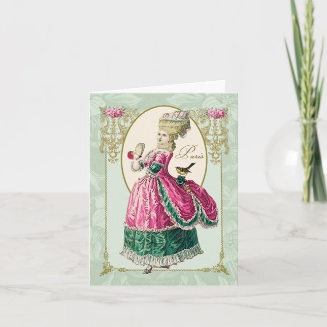 Marie Antoinette Card (Front)