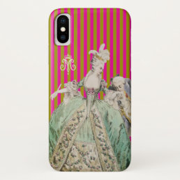 Marie Antoinette CHANGE COLOR (More Options) - iPhone X Case