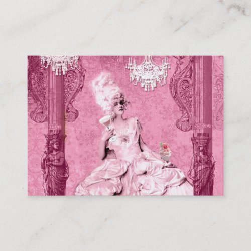 Marie Antoinette Chic Couture Business Cards