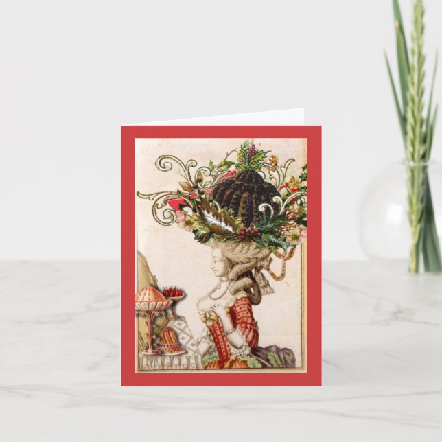 Marie Antoinette Christmas Cards (Front)