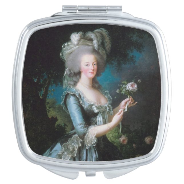 Marie Antoinette Compact Mirror For Makeup (Front)
