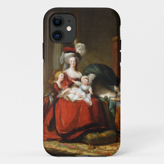 Marie-Antoinette de Lorraine-Habsbourg Case-Mate iPhone Case (Back)