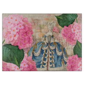 Marie Antoinette Decorative Glass Cutting Board