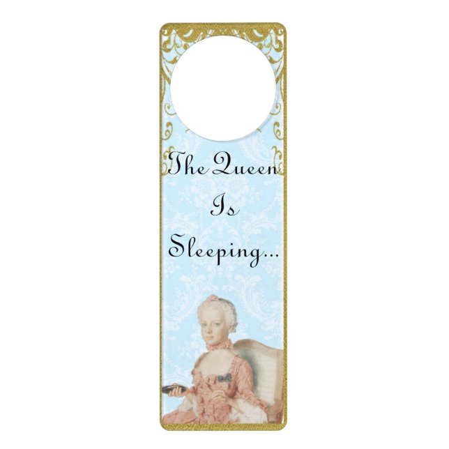 Marie Antoinette Door Hanger (Front)