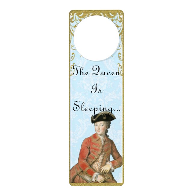Marie Antoinette Door Hanger (Front)