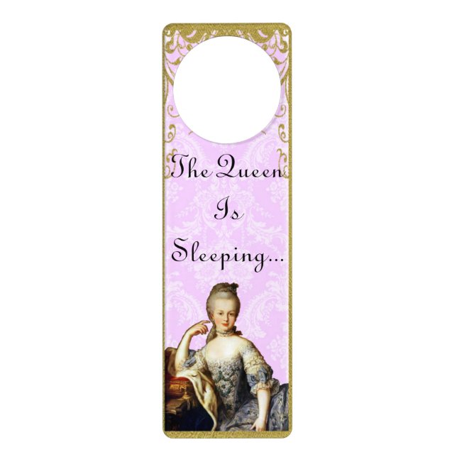 Marie Antoinette Door Hanger (Front)