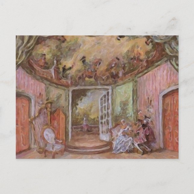 Marie Antoinette Dream Party ~ Postcard / Invite (Front)