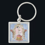 Marie Antoinette-Eat Cake...keychain Keychain<br><div class="desc">Marie Antoinette-Eat Cake... keychain</div>